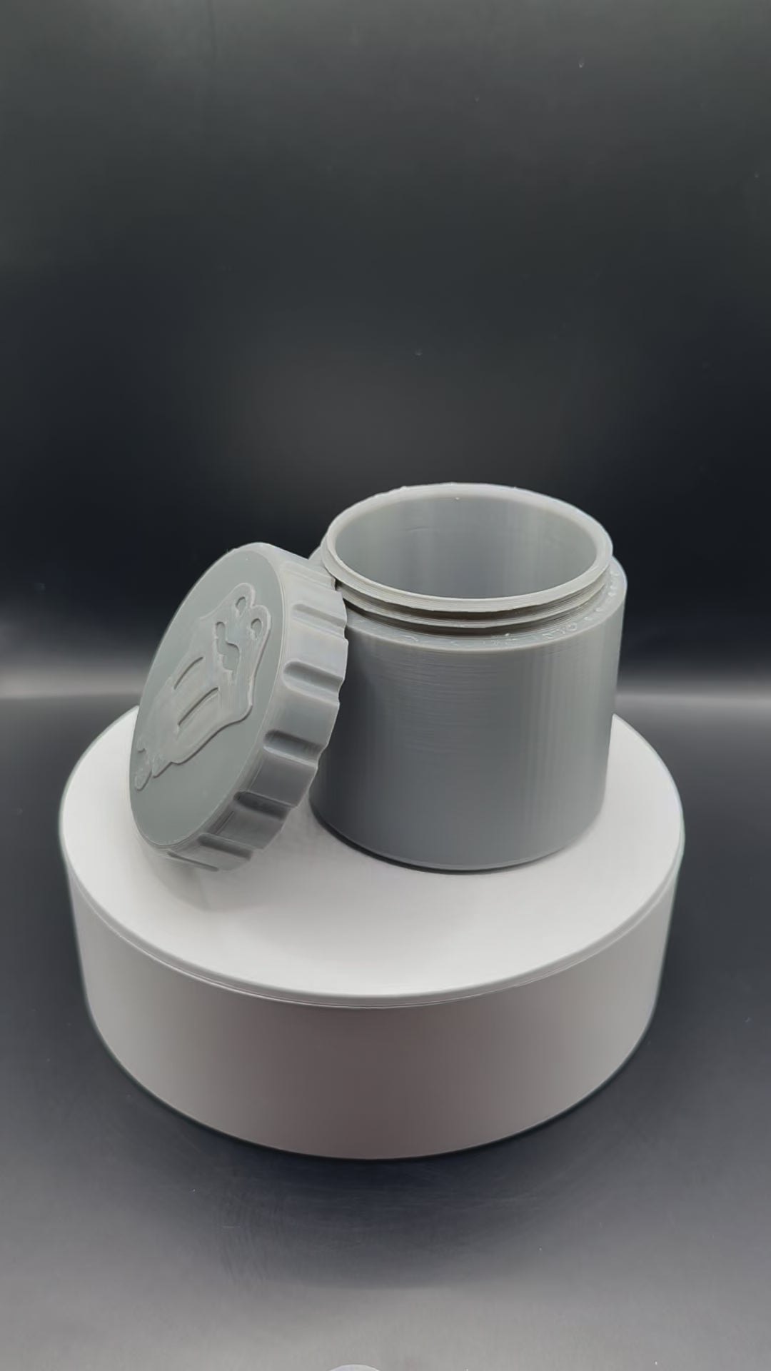 Custom Lid Stash Container